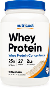 Nutricost front label showing product name and benefits for clear identification