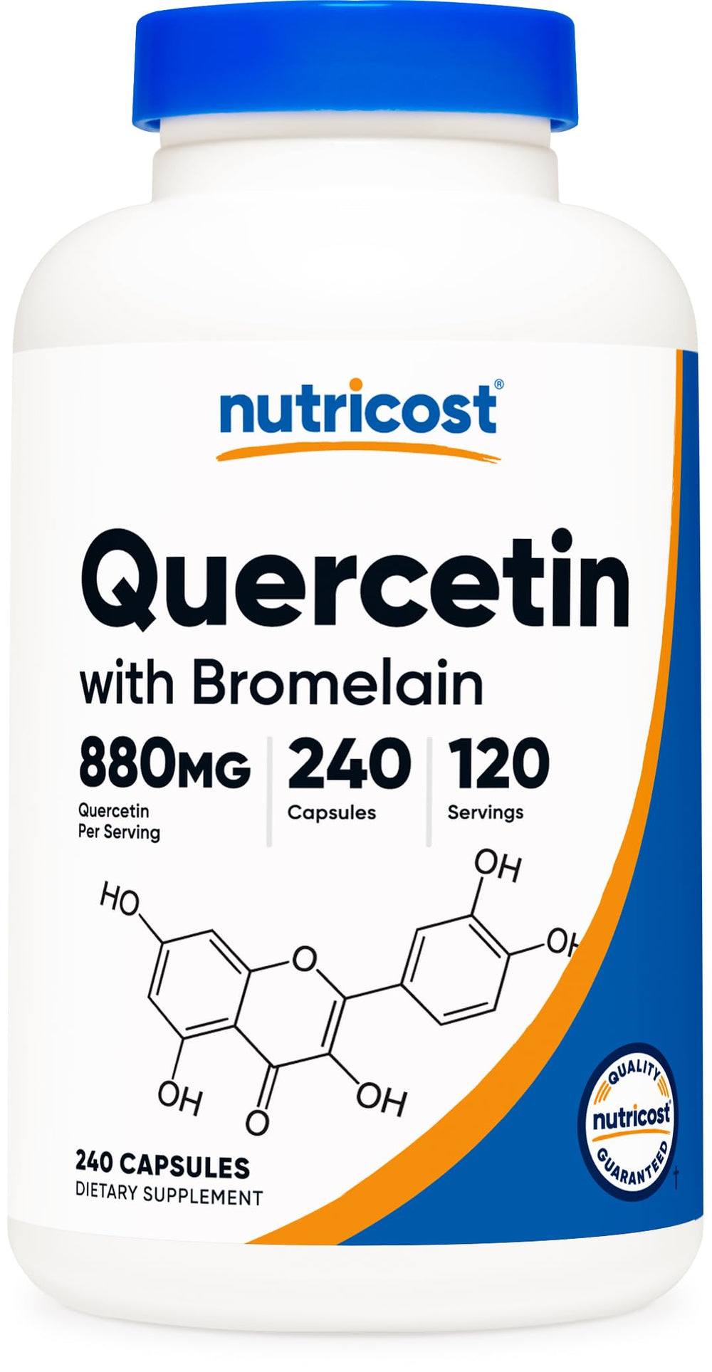 Nutricost front packaging showing bottle and supplement name for clear identification