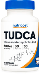 Nutricost Tudca frente del envase mostrando diseño y cantidad