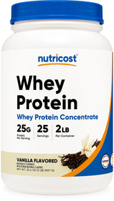 Nutricost front packaging showing 2 lb container and clear product name for purchase confidence