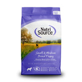 NutriSource frente del empaque mostrando el producto y beneficio nutricional