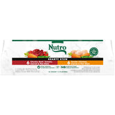 Nutro lata frontal Pollo y Res mostrando ingrediente real y sabor