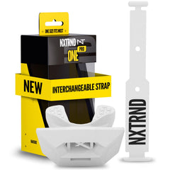 Nxtrnd One Pro vista frontal del protector bucal, ajuste cómodo
