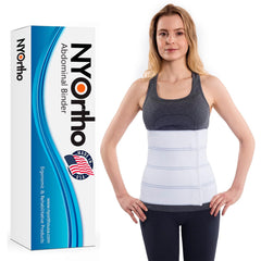 NYOrtho faja frontal mostrando ajuste y soporte cómodo