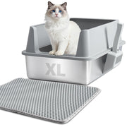 Nyutu front view covered box shows tidy containment and easy access benefit
