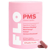 O Positiv FLO front packaging showing bottle and 30-day supply benefit