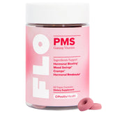 O Positiv front packaging showing FLO gummies and benefits