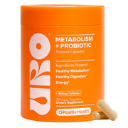 O Positiv front bottle view showing supplement packaging and quick benefits