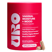 O Positiv bottle front packaging showing supplement benefits