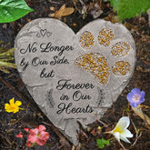 OBSI front view heart-shaped memorial stone showing classic design and gentle comfort