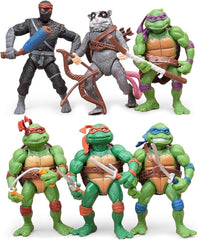OBXAVV paquete frontal con las seis figuras, ideal para coleccionar