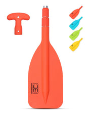 OCEANBROAD remo frontal naranja mostrando diseño compacto y visibilidad