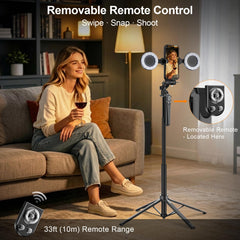 Ocwqp dual lights close-up highlighting adjustable color temps and tilt