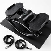ODCPN front view of rock stepper showing compact footprint and stability benefit