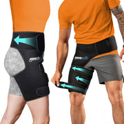 ODOFIT front view of hip brace showing full coverage and stability