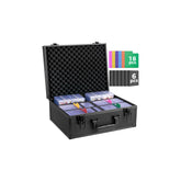 OEODAJ front closed case showing secure lock and stylish protection