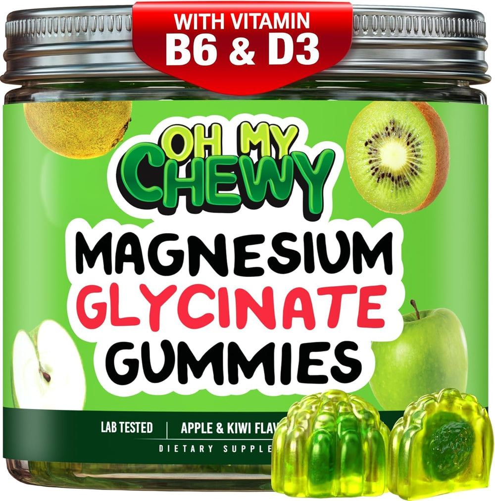 OH MY CHEWY frente del empaque mostrando el diseño y beneficios visibles