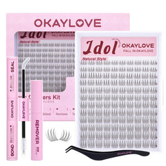 OKAYLOVE embalaje frontal del kit mostrando contenido y beneficios