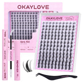 OKAYLOVE front packaging of LIRA kit showing complete contents for easy at-home application
