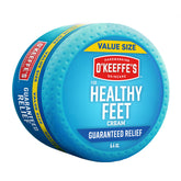 O'Keeffe's frasco frontal que muestra presentación de 6.4 oz y beneficio hidratante