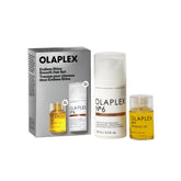 Olaplex front packaging shot showing limited edition gift set and polished presentation