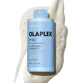 Olaplex N°.4C front packaging showing clean branding and size, highlights product clarity benefit
