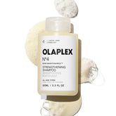 Olaplex N°.4 frontal del envase mostrando tamaño y diseño, beneficio de reconocimiento rápido