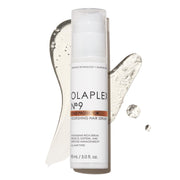 Olaplex bottle front packaging showing sleek label and 90 mL size benefit