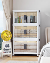 OlarHike front view showing three bins, organizes large items