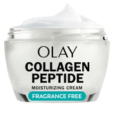 Olay jar front view showing brand and firming cream benefits