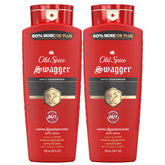 Old Spice frontal del envase Swagger cedro, presentación visible y llamativa