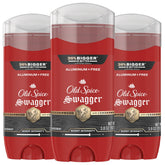 Old Spice envase frontal Swagger mostrando diseño y beneficio de frescura