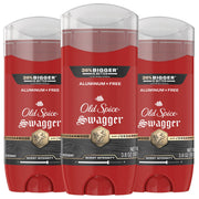 Old Spice envase frontal Swagger mostrando diseño y beneficio de frescura