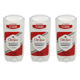 Old Spice High Endurance frontal del envase mostrando la etiqueta y beneficio de control