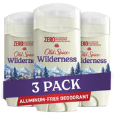 Old Spice Wilderness vista frontal mostrando diseño y aroma claro