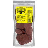 Old Trapper front packaging showing 21 oz resealable bag and branding, highlights freshness