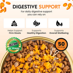 Olewo comparación de tamaño de la porción para guiar la dosis adecuada