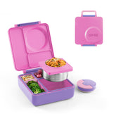 Omie OmieBox Unicorn Pink front closed showing durable shell and latch for easy carry
