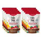Once Upon a Farm front package view shows flavor and child-friendly design