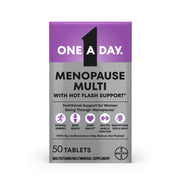 One A Day paquete frontal mostrando tableta y beneficios claramente