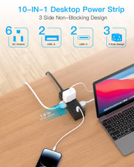 One Beat USB ports detail with USB-C and USB-A for fast device charging