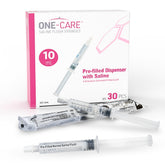 ONE-CARE frontal de caja mostrando 30 monodosis y facilidad de transporte