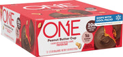 ONE front box view showing 12-count packaging and nutritional highlights