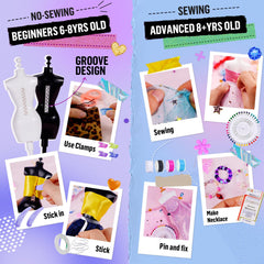 ONE TO FOUR decorative embellishments and trims for outfit customization