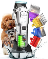 oneisall clippers front view showing ergonomic grip and professional design, improves handling