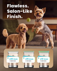oneisall kit completo con guías, tijeras y cepillo para grooming en casa