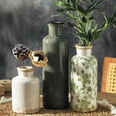 ooit front view of three vases showing vintage shapes and cohesive styling