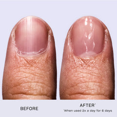 OPI Nail Envy aplicada en manos durante manicura, protección y acabado natural