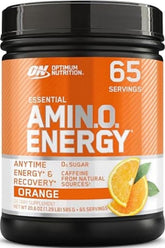 Optimum Nutrition envase frontal Orange Cooler mostrando beneficios rápidos