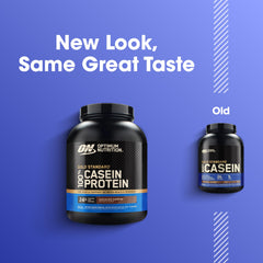 Optimum Nutrition batido en vaso con crema, ideal para recuperación nocturna